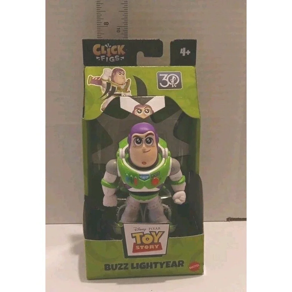 Buzz LightYear Disney Pixar Toy Click Figs Figure Mattel